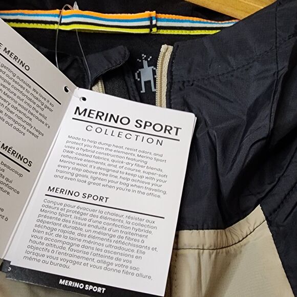 Smartwool Jiberish Merino Wool Sport Ultra Light Hoodie Jacket Mens Size XL - Picture 11 of 16